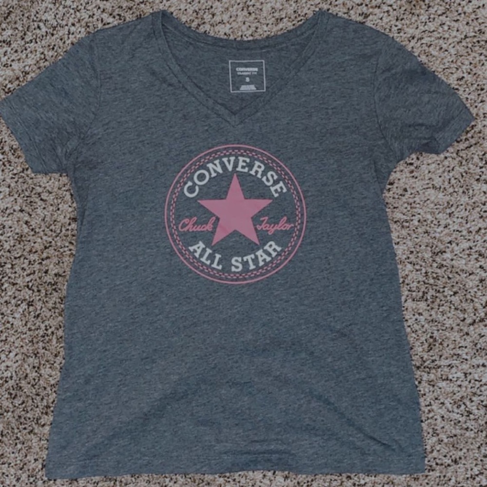 Grey shirt from Converse.